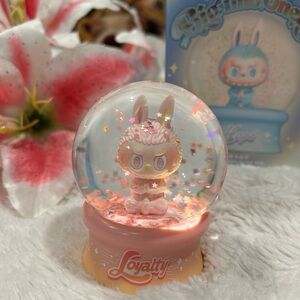 Authentic POP MART Asia Exclusive Big Into Energy Snow Globe - Loyalty Confirmed